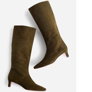 Madewell Women's Dimes Knee High Kitten Heel Tall Boots Size 6.5 new